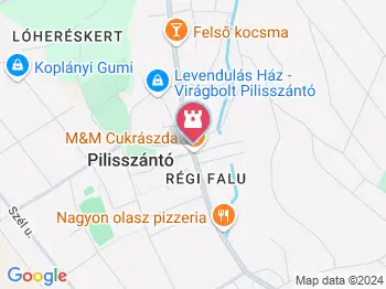 Pilisszántói Páduai Szent Antal-templom Pilisszántó a térképen