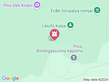 Wass Albert emlékkő Pilisszántó a térképen