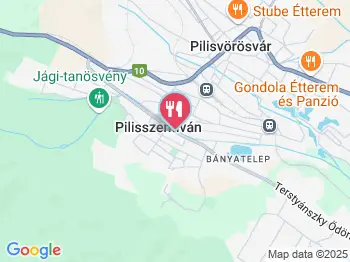 Gyémánt Étterem és Pizzéria Pilisszentiván a térképen