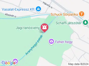 Jági tanösvény Pilisszentiván a térképen