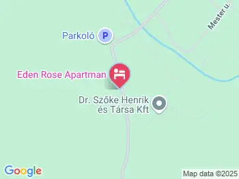 Eden Rose Apartman Pilisszentkereszt a térképen