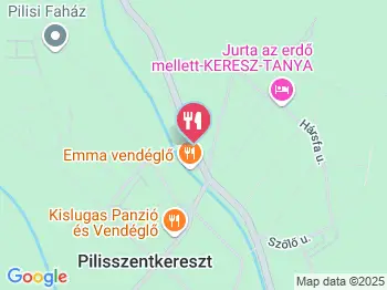 Emma Vendéglő Pilisszentkereszt a térképen