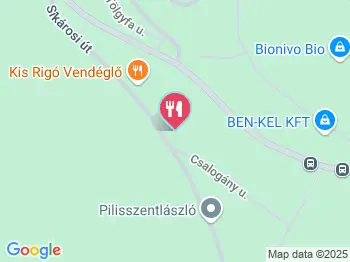 Kis Rigó Vendéglő Pilisszentlászló a térképen