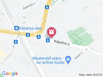 Szűz Mária bemutatása kápolna Pilisszentlászló a térképen