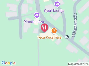 Teca Kocsmája, Klastrom Söröző Pilisszentlélek a térképen