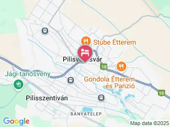 Bruckner Apartman Pilisvörösvár a térképen