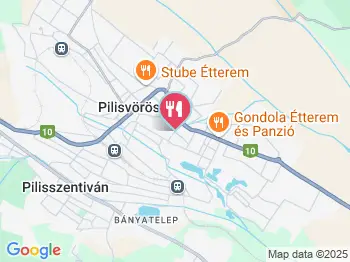 Gazdakör Vendéglő Pilisvörösvár a térképen