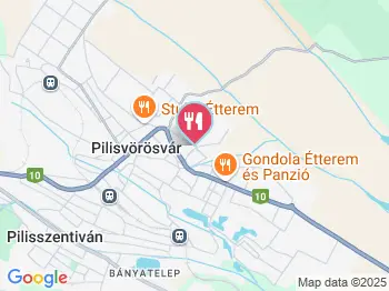 Gilde Étterem & Panzió Pilisvörösvár a térképen