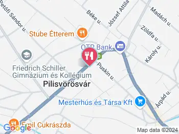 Monarchia Rétesház Pilisvörösvár a térképen