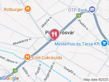 MOZAIK Specialty Coffee Bar Pilisvörösvár a térképen