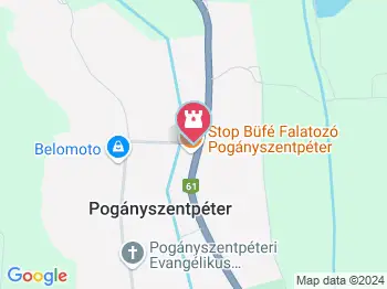 I. & II. világháborús emlékmű Pogányszentpéter a térképen