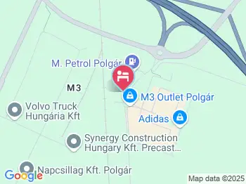 Outlet Hotel Polgár 2 Polgár a térképen