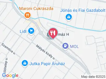 Bull Pub Pomáz a térképen