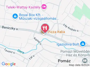 Édes Kettes Fagyizó-Kávézó Pomáz a térképen