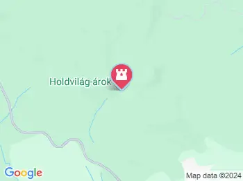 Holdvilág-árok Pomáz a térképen