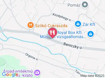 Italbolt Pomáz a térképen