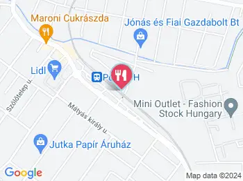 Pizza Mix Pomáz a térképen