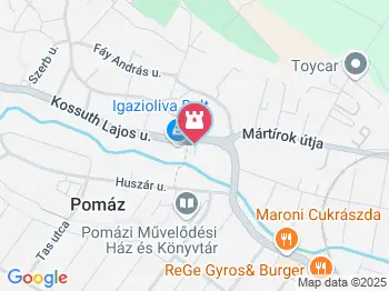 Pomázi Néprajzi Gyűjtemény Pomáz a térképen