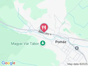 Kara Hotel étterme Pomáz a térképen