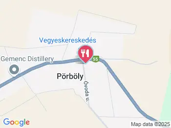 Ilonka Eszpresszó Pörböly a térképen