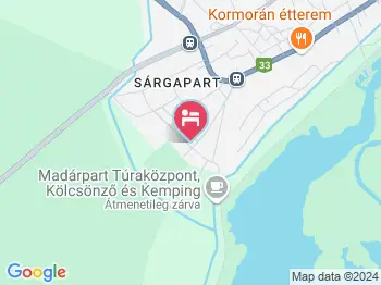 Kovácsék Háza Poroszló a térképen