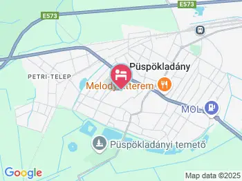 Kata Lak Püspökladány a térképen