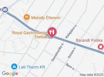 Royal Gastronomie Ételbár Püspökladány a térképen