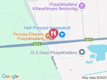 STOP Étterem Püspökladány a térképen