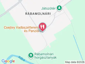 Csejtey Vadászétterem Püspökmolnári a térképen