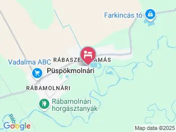 Püspökmolnári Apartman Püspökmolnári a térképen