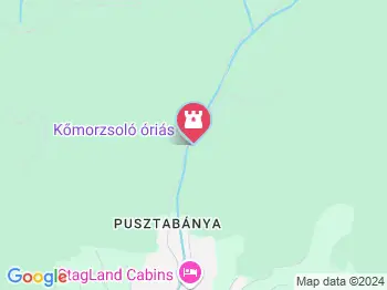 Kőmorzsoló óriás Püspökszentlászló a térképen