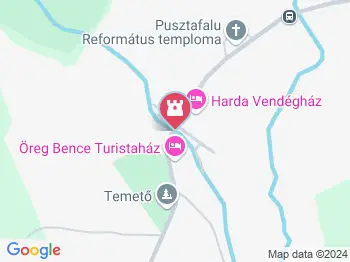 Falumúzeum Pusztafalu a térképen