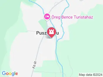 Kormos bába tanösvény Pusztafalu a térképen