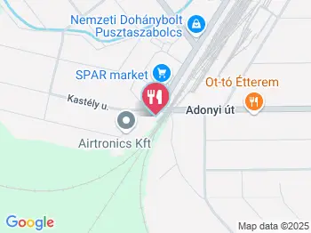 Harap6 Gyorsétterem Pusztaszabolcs a térképen