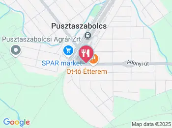 Kiri Étterem & Panzió Pusztaszabolcs a térképen