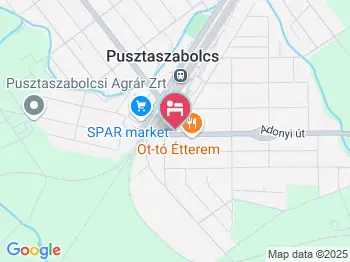 Kiri Panzió Pusztaszabolcs a térképen