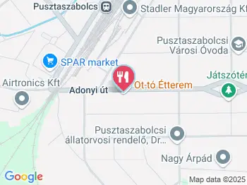 Ot-tó Étterem Pusztaszabolcs a térképen