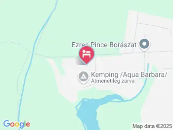 Aqua Barbara Termálstrand & Kemping Pusztaszentlászló a térképen