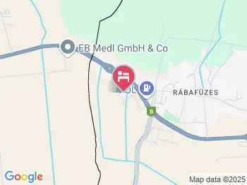 Gastland Átrium Hotel Rábafüzes a térképen