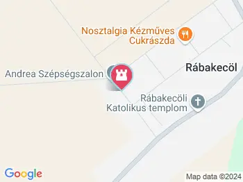 Bábi néni kincsesháza Rábakecöl a térképen