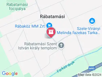 Jászai Mari Emlékszoba Rábatamási a térképen