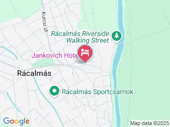 Jankovich Kúria Wellness Hotel Rácalmás a térképen