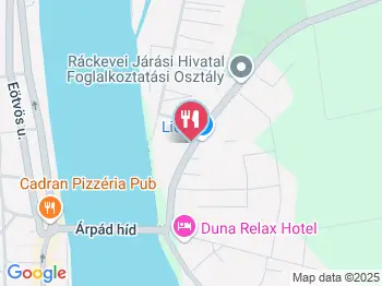 Hami Büfé Ráckeve a térképen