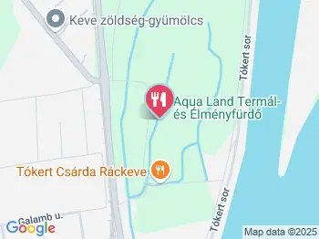 Kristály Étterem Ráckeve a térképen