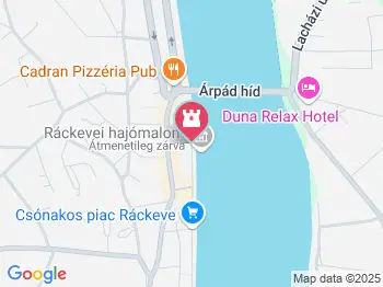 Ráckevei Hajómalom Ráckeve a térképen