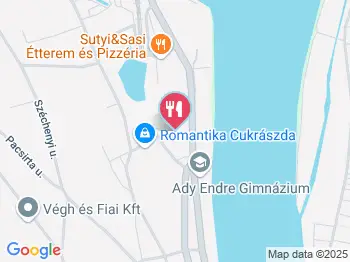 Savoyai Kastélyszálló étterme Ráckeve a térképen