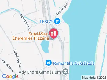 Sutyi & Sasi Étterem-Pizzéria Ráckeve a térképen