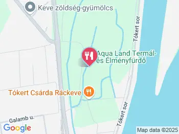 Tókert Csárda Ráckeve a térképen