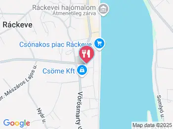 Update1 Shop & Bistro Ráckeve a térképen