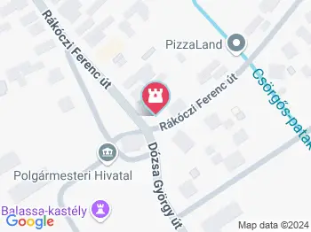 Ragályi Református Egyházközség temploma Ragály a térképen